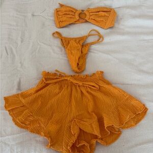 NEW Montce Mari Three-Piece Swim Set